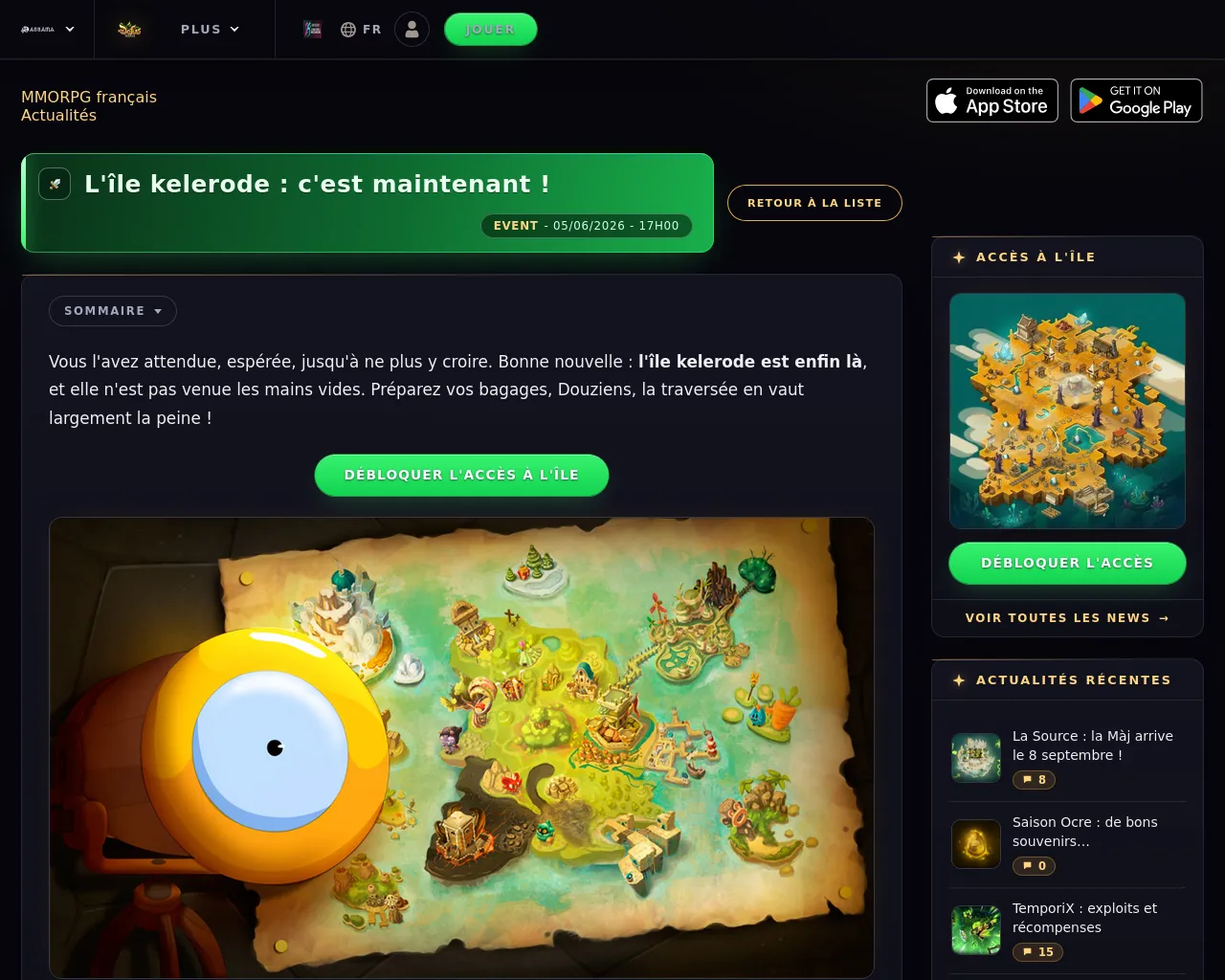 Screenshot of www-dofus-touch.com