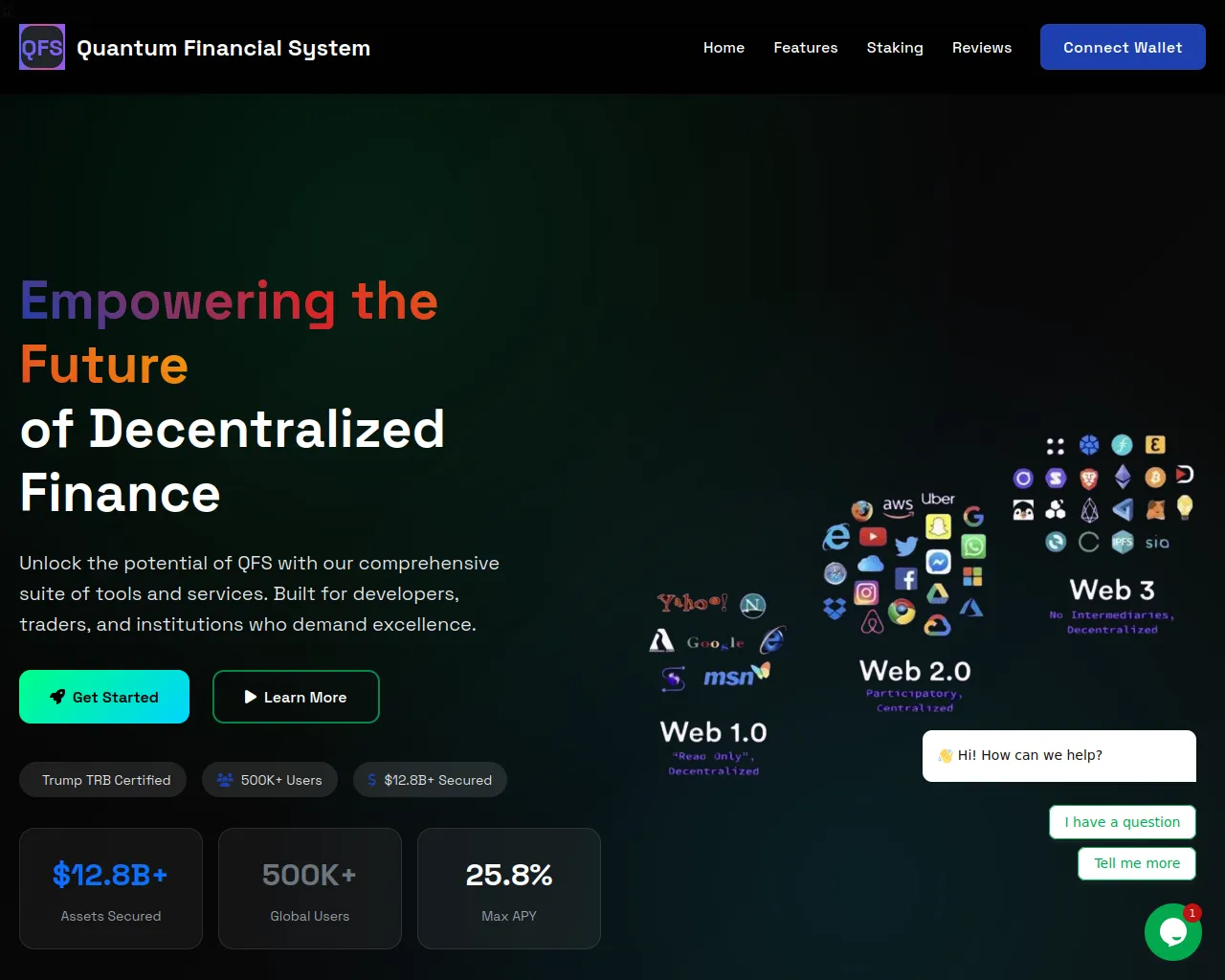 Screenshot of qfsgesaravault.com