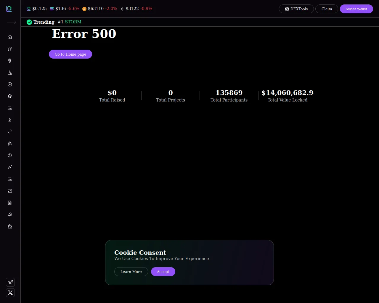Screenshot of solstorm-com.pages.dev