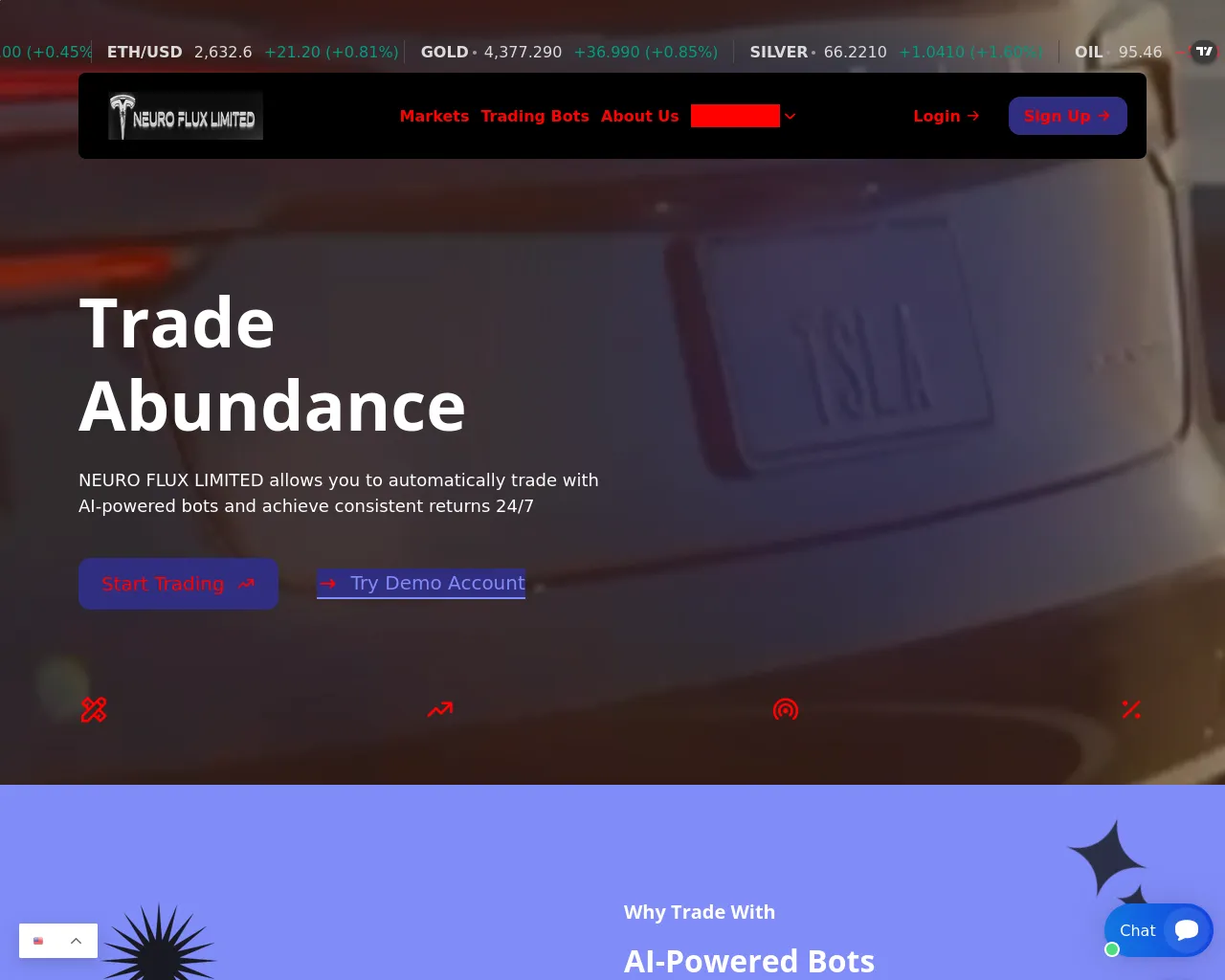Screenshot of neurofluxpro.sbs