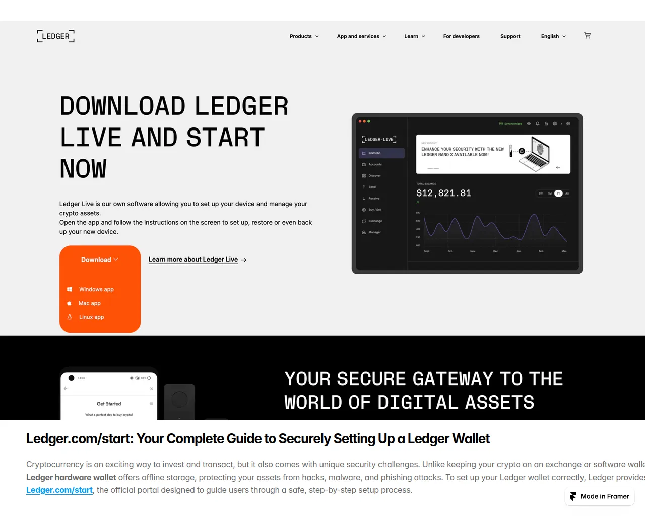 Screenshot of advise-startladgger-com.framer.wiki
