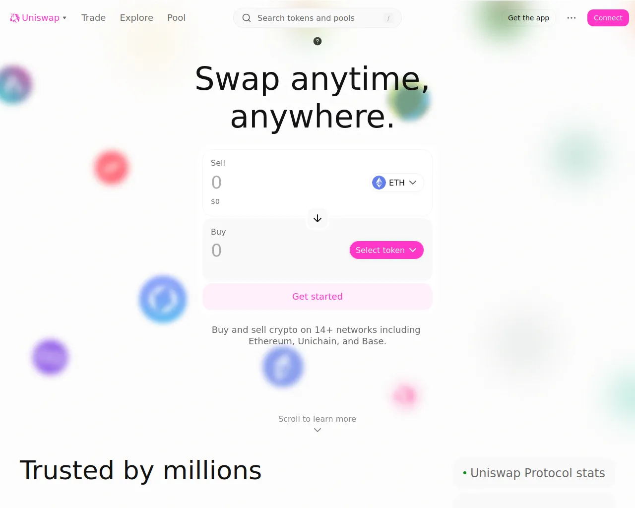 Screenshot of unisswap.net