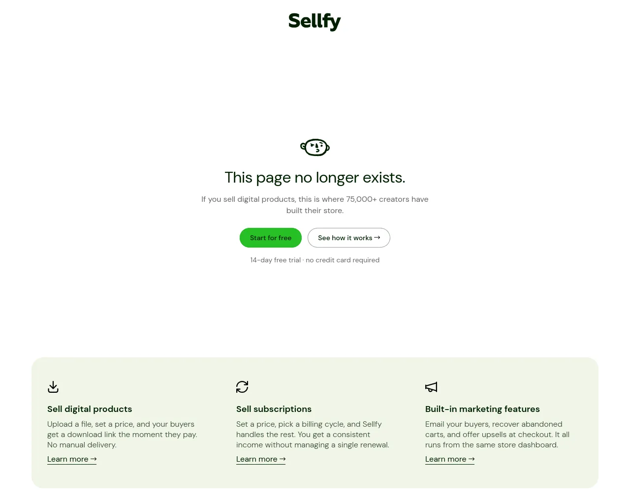 Screenshot of btinternetttt.sellfy.store