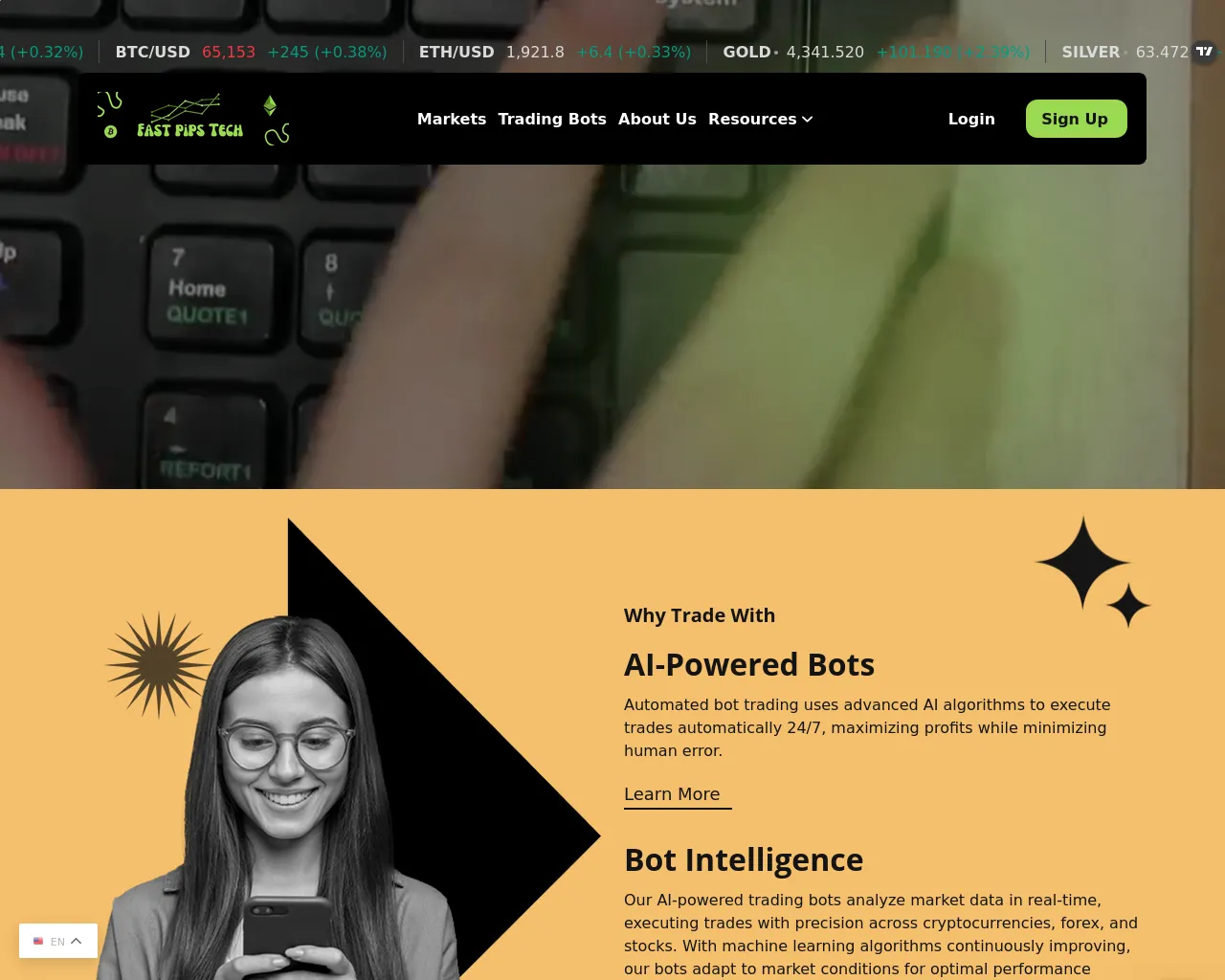 Screenshot of fastptechanalysis.live