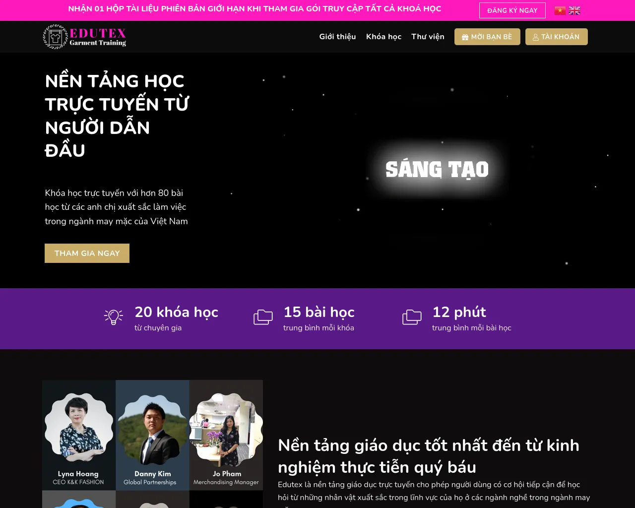 Screenshot of edutex.net