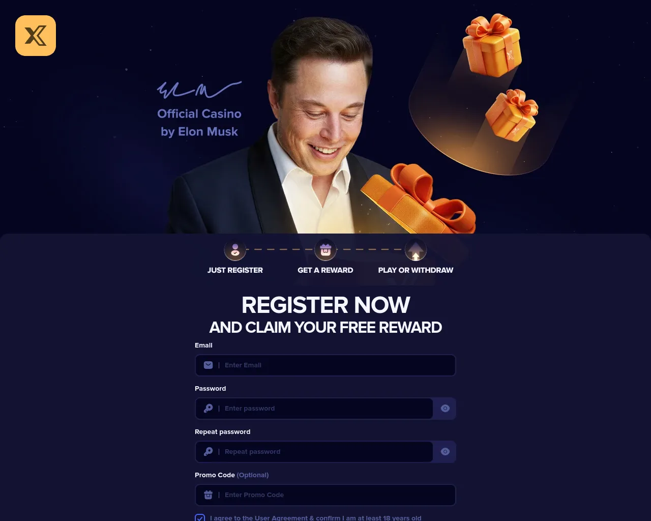 Screenshot of begame.bet