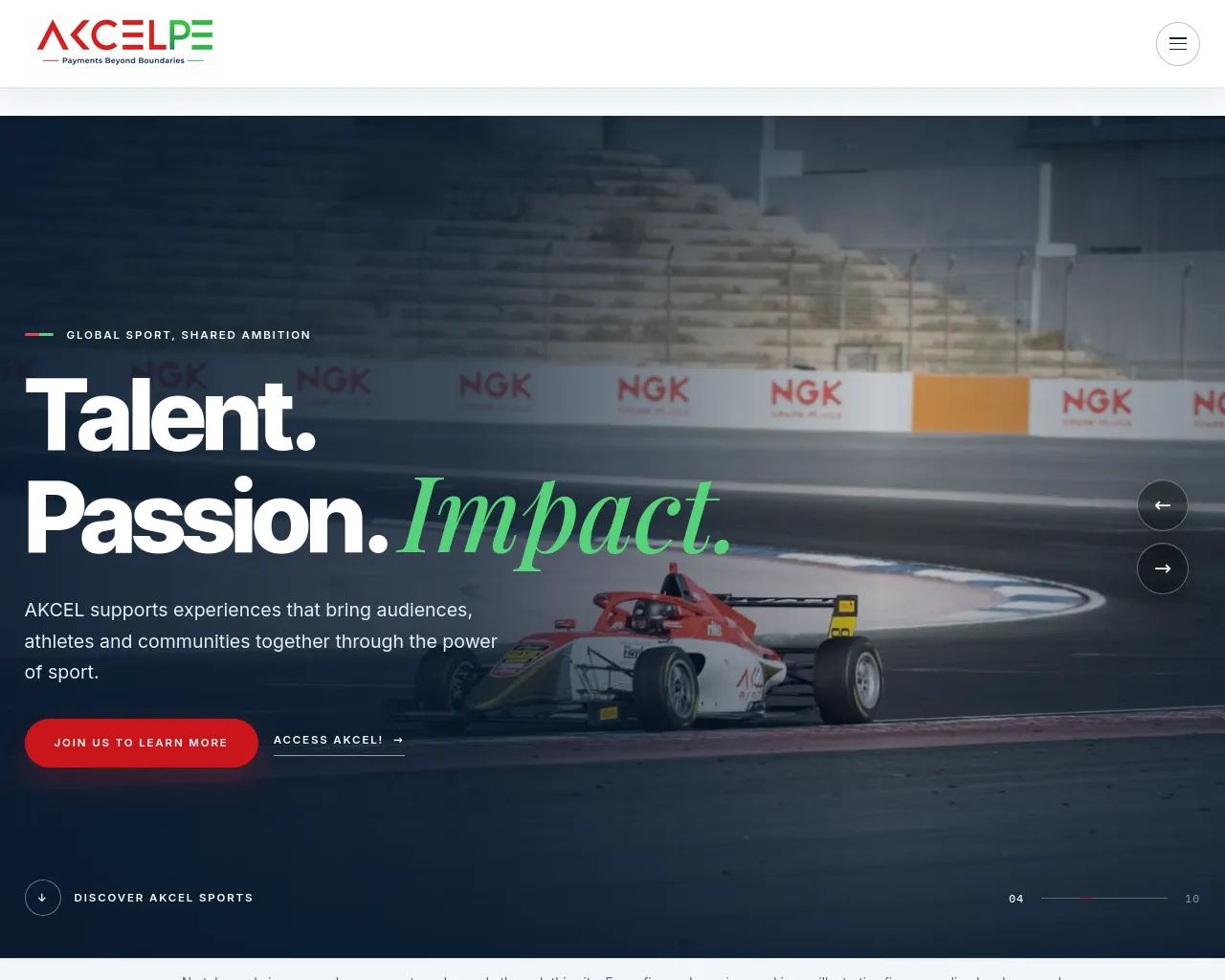 Screenshot of akcelpe.com