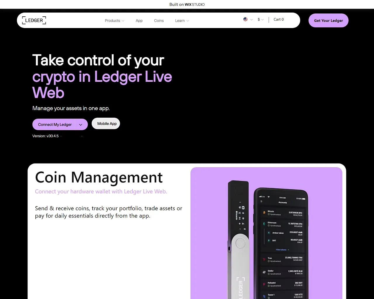 Screenshot of learn-liveapp.wixstudio.com