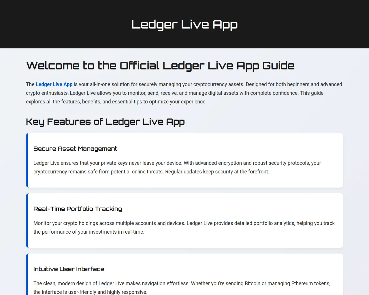 Screenshot of access-ledgerlive-hub.pages.dev