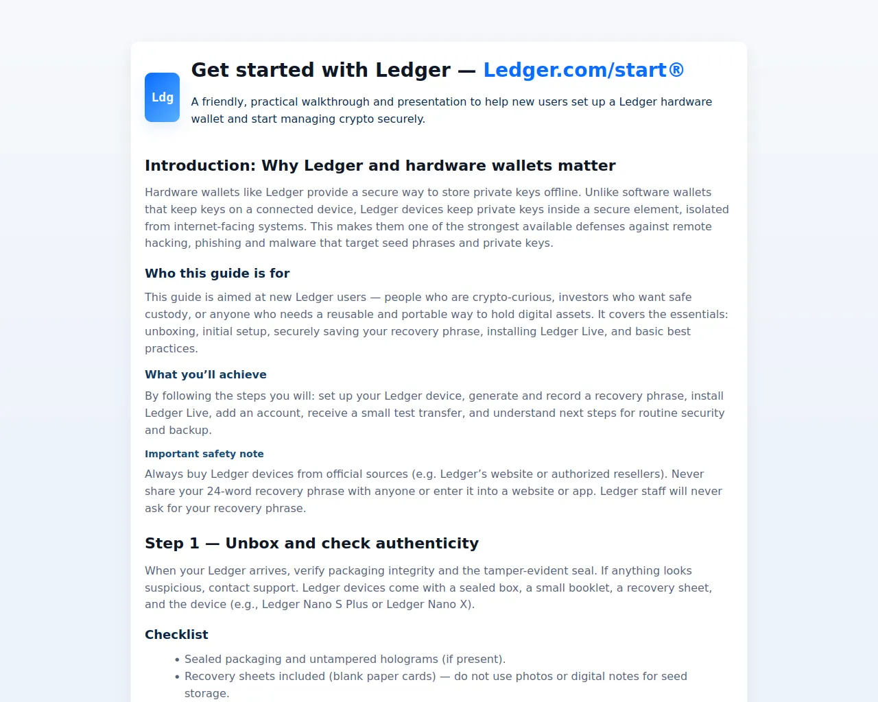 Screenshot of start-ledgrr-eng.pages.dev