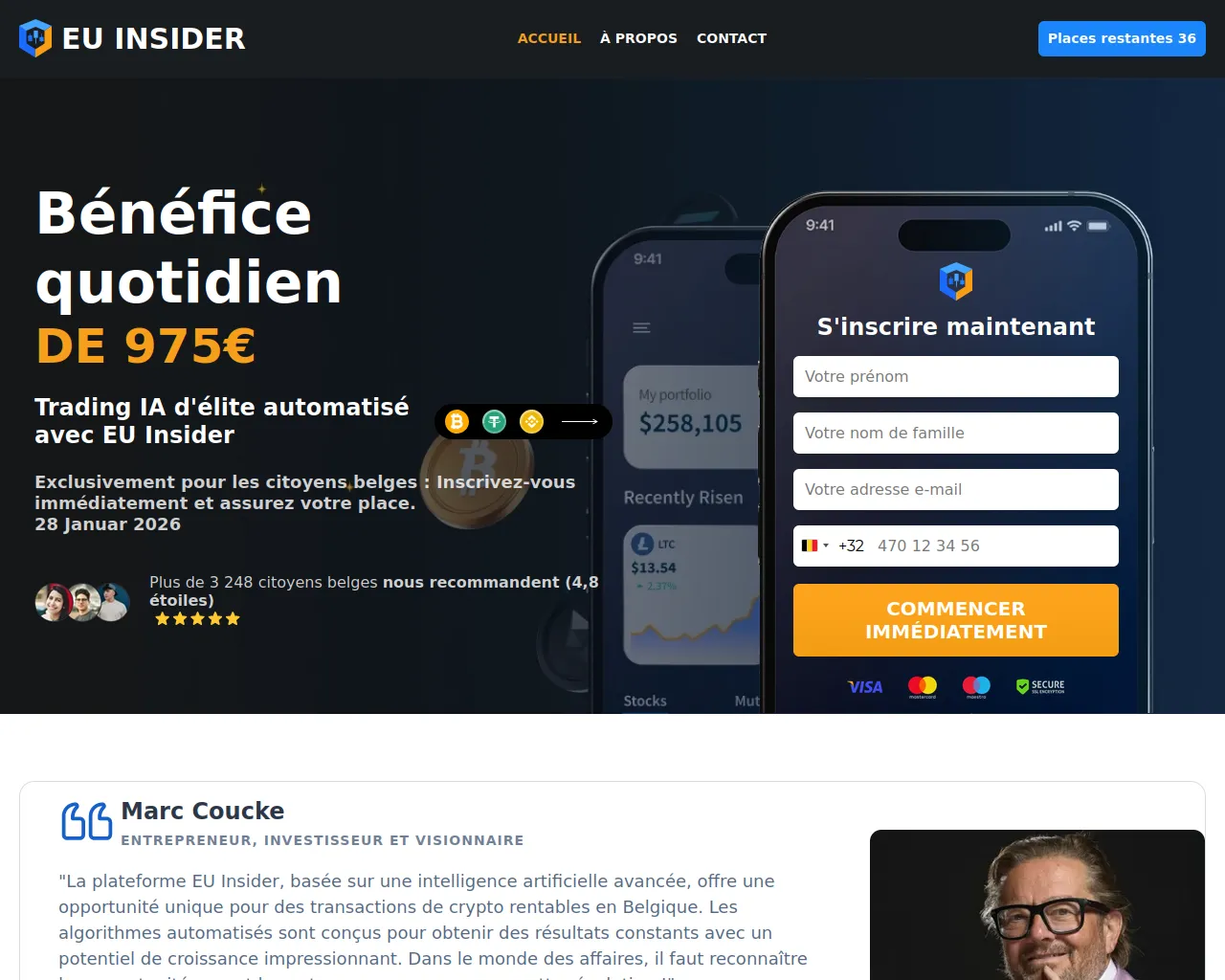 Screenshot of eu-insider.net