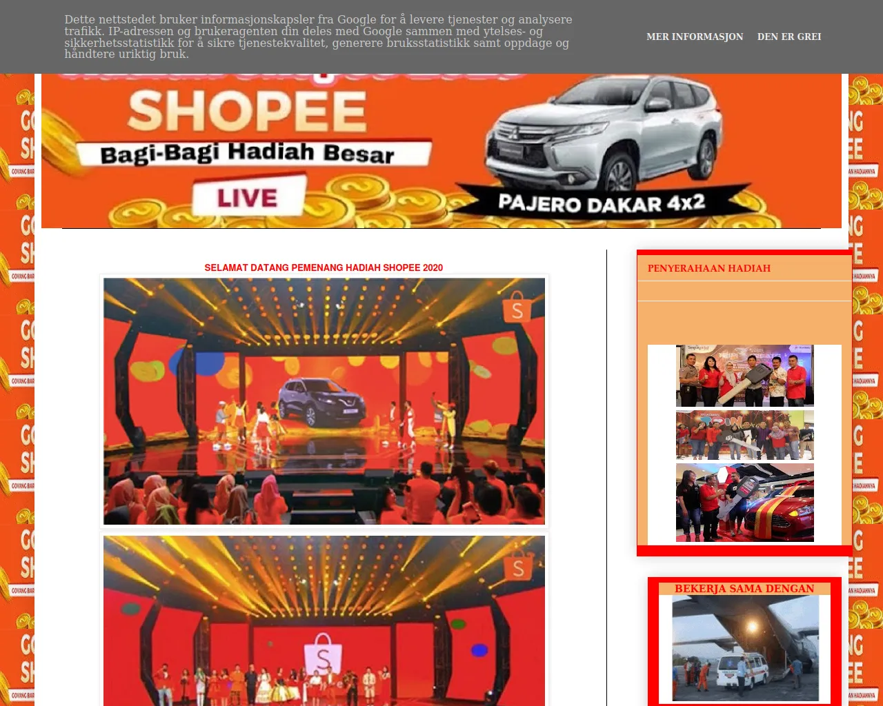 Screenshot of info-hadiah369.blogspot.com