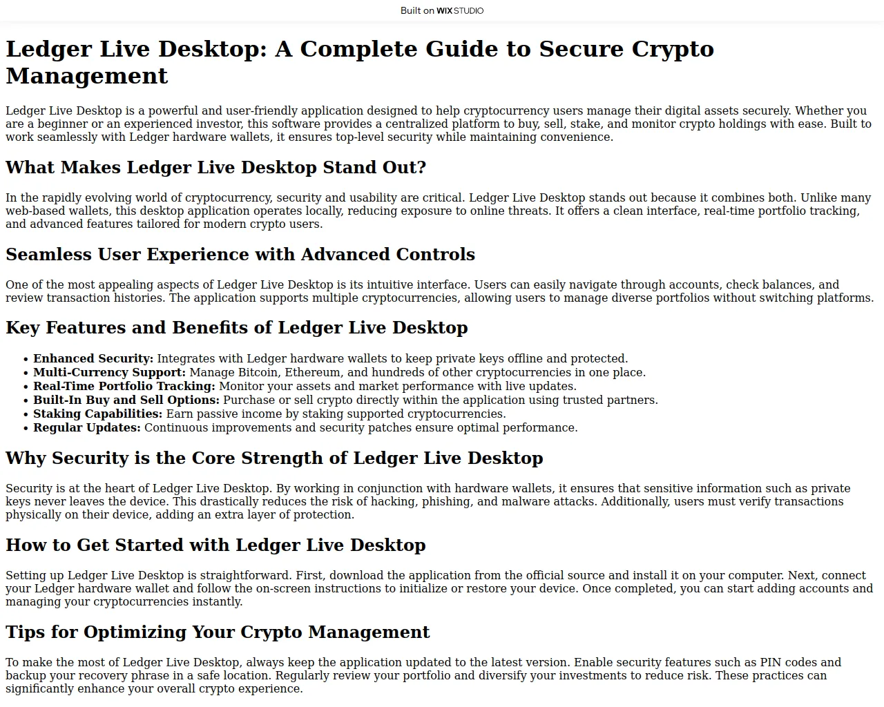 Screenshot of deskttp-liveledgr.wixstudio.com