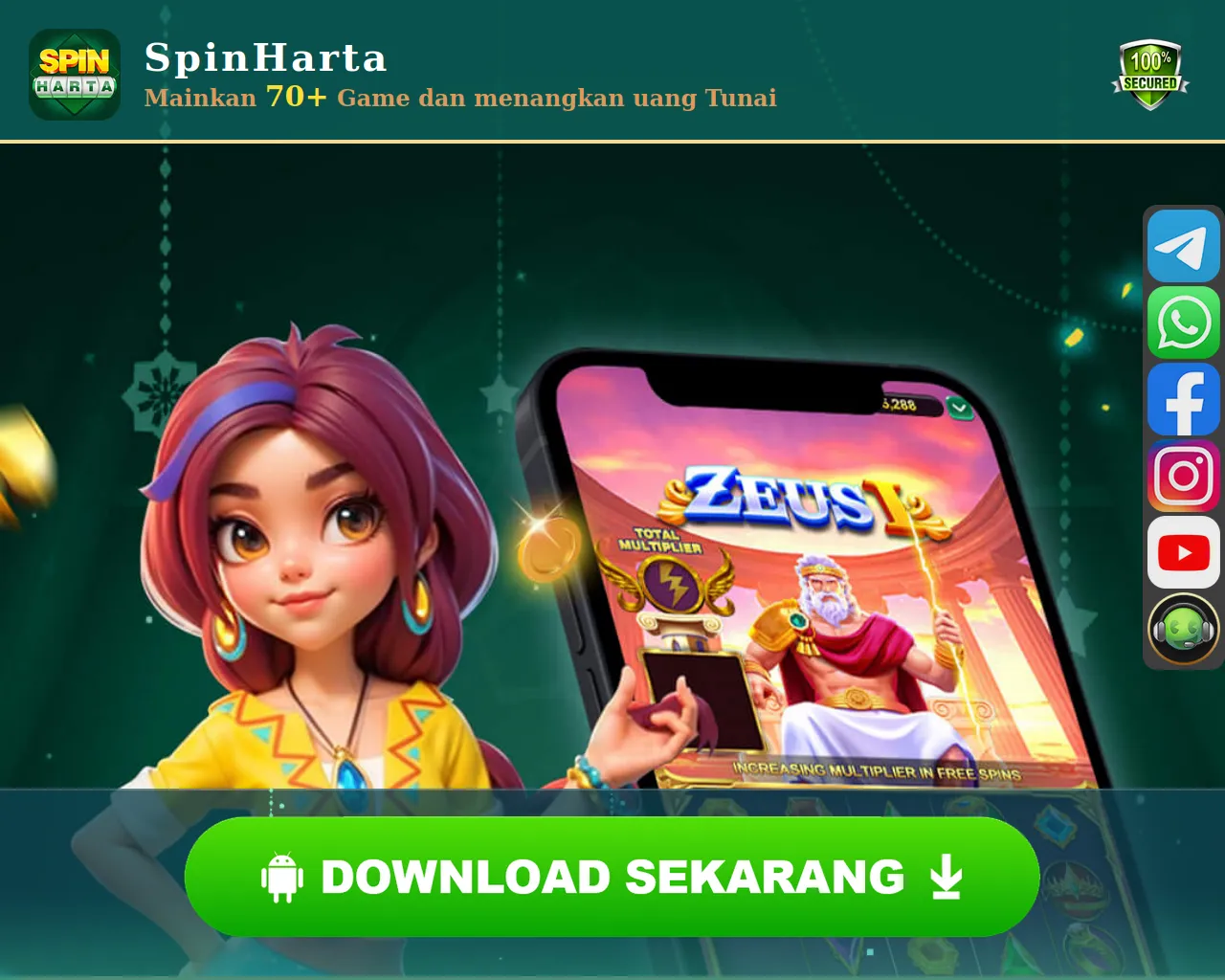 Screenshot of spinharta41.com