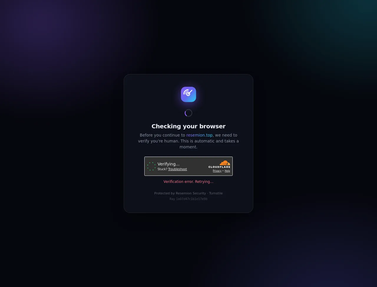 Screenshot of resemion.top