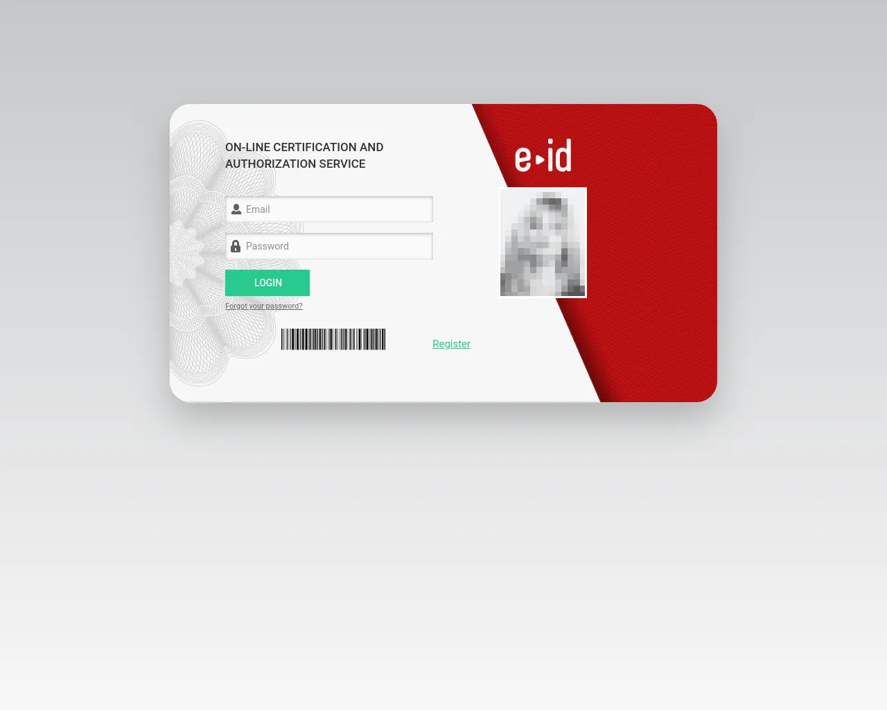 Screenshot of e-id.cards