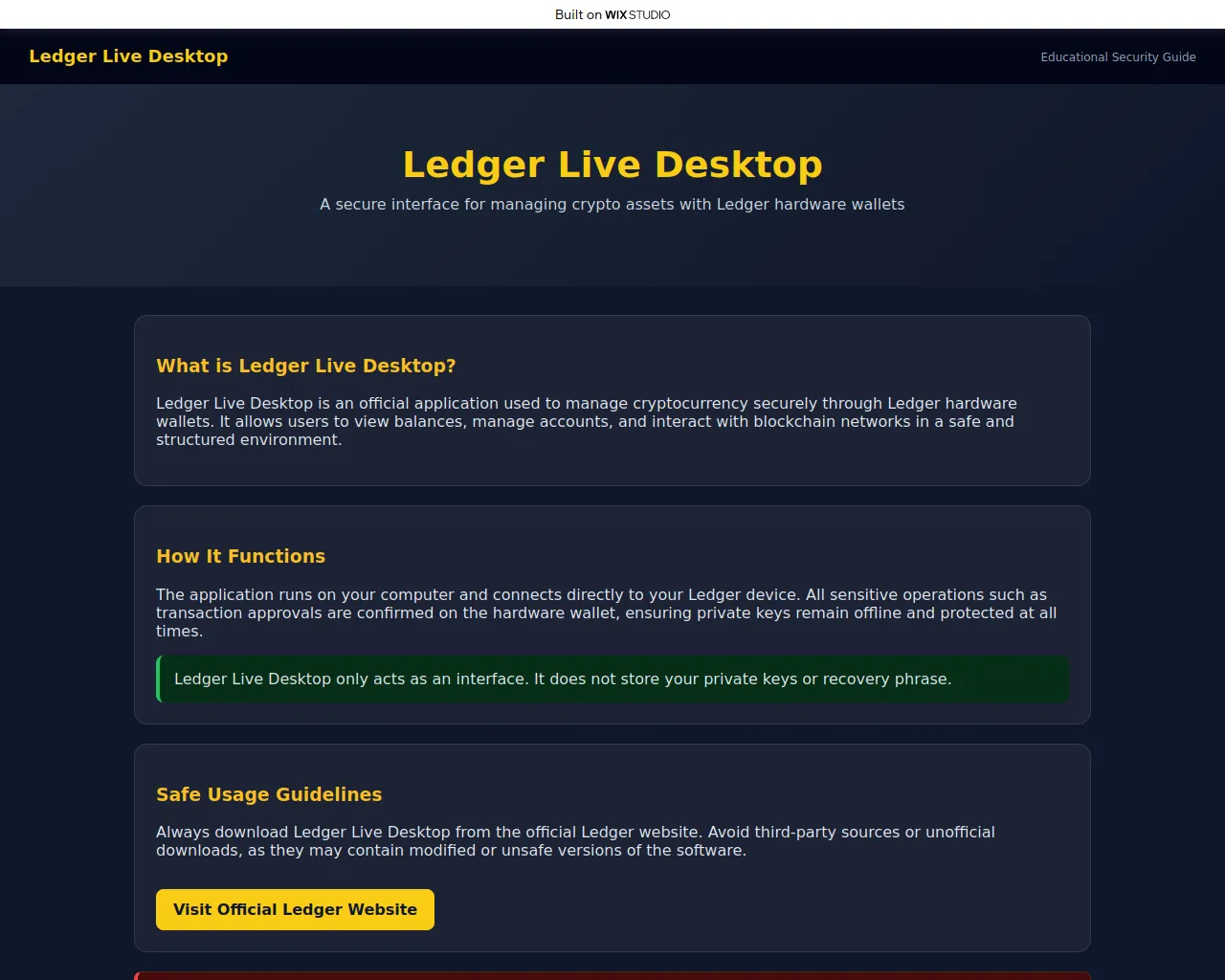 Screenshot of basic-desktop.wixstudio.com