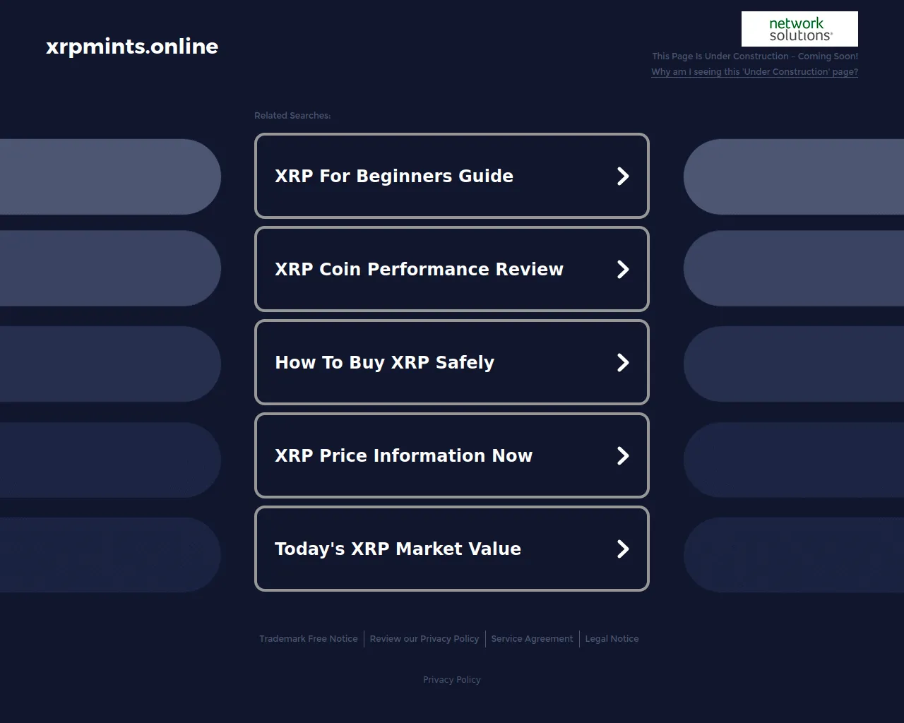 Screenshot of xrpmints.online