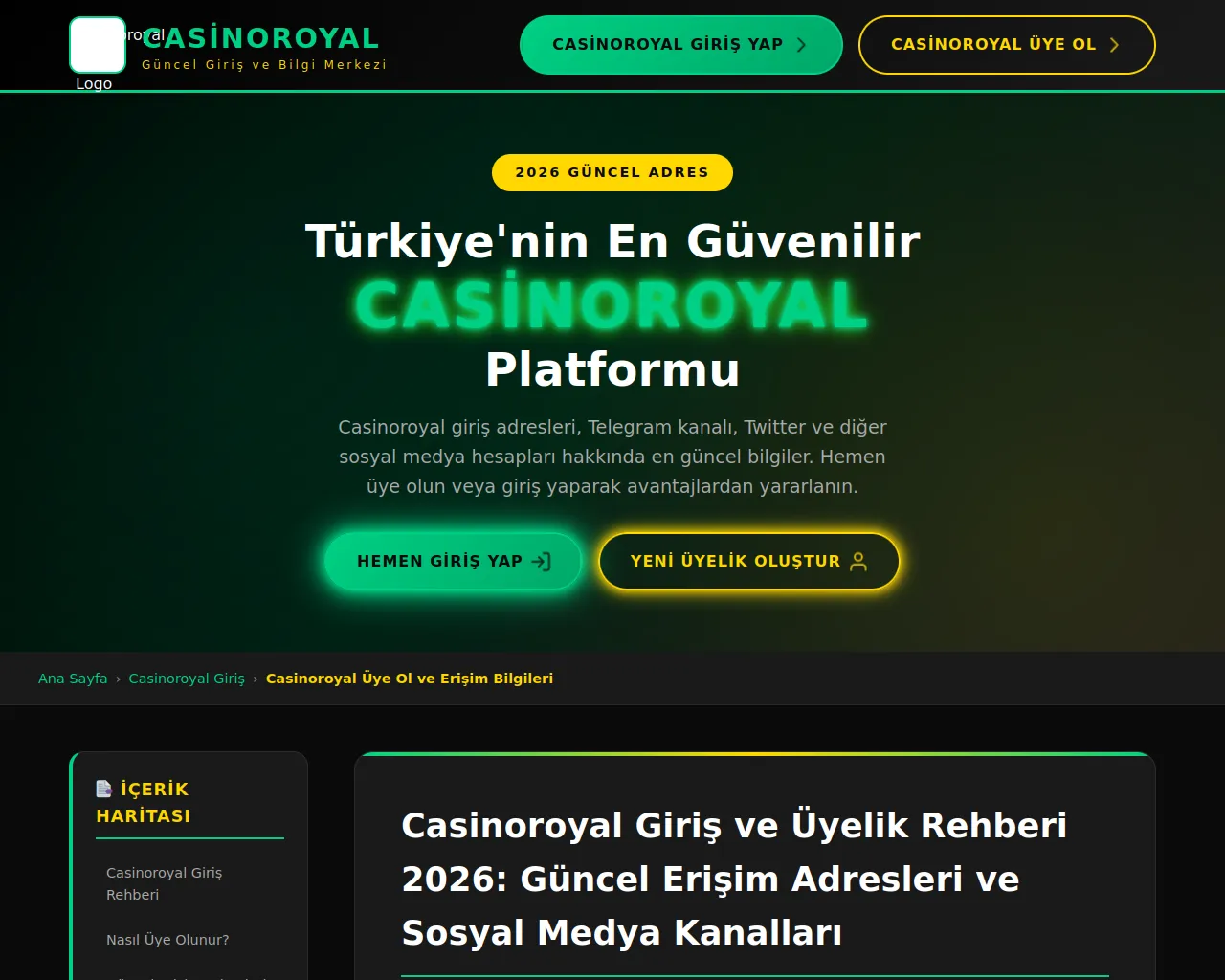 Screenshot of casinoroyal-girisadresirniz.icu