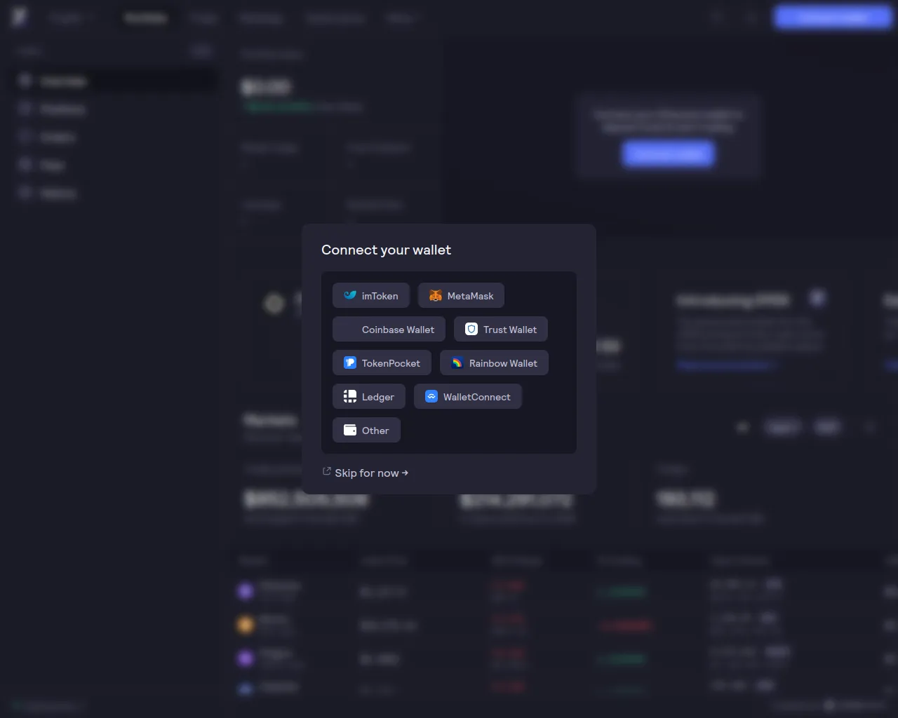 Screenshot of dydx-exchange-www.pages.dev