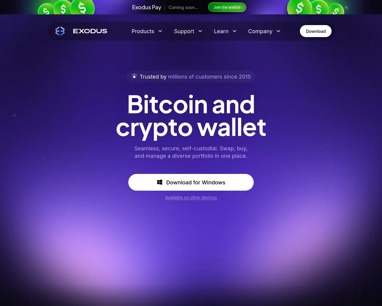 Screenshot of regist-exodus.com