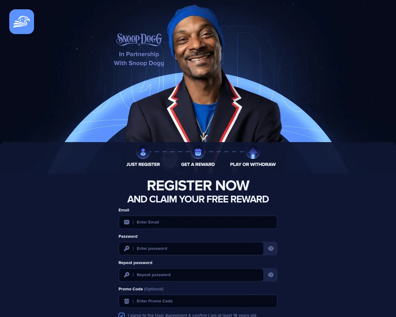 Screenshot of snoopdbet.com