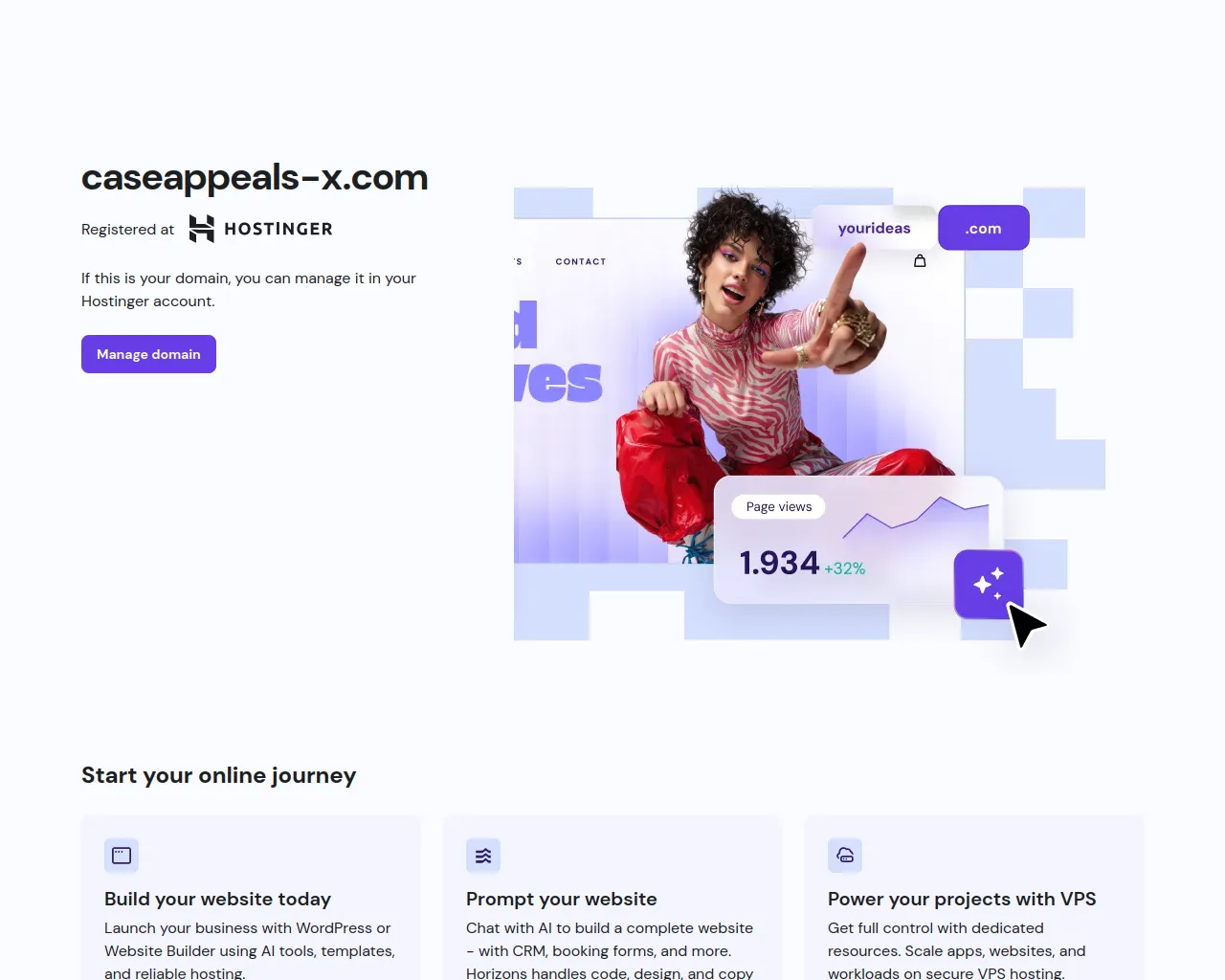 Screenshot of caseappeals-x.com