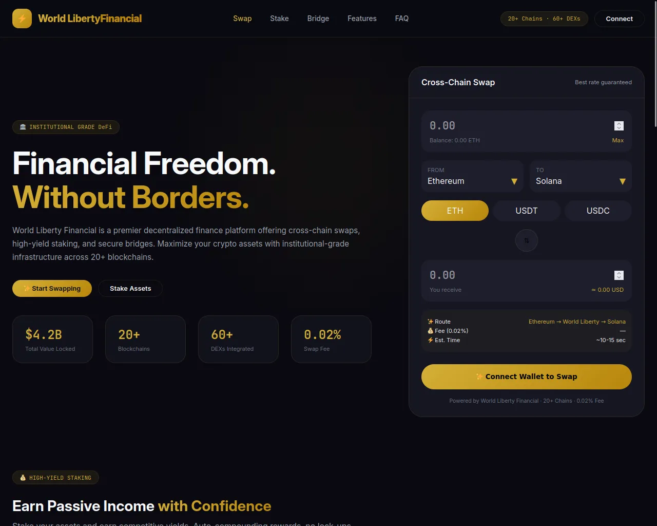 Screenshot of worldlibertyfinancialusd1.vercel.app