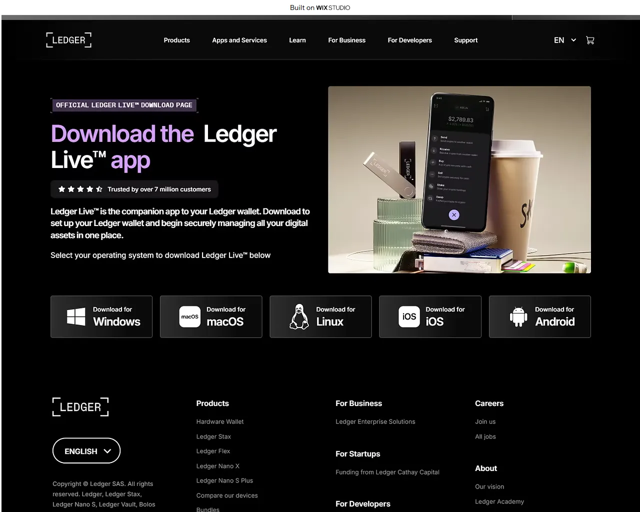 Screenshot of en-download-ldgr.wixstudio.com