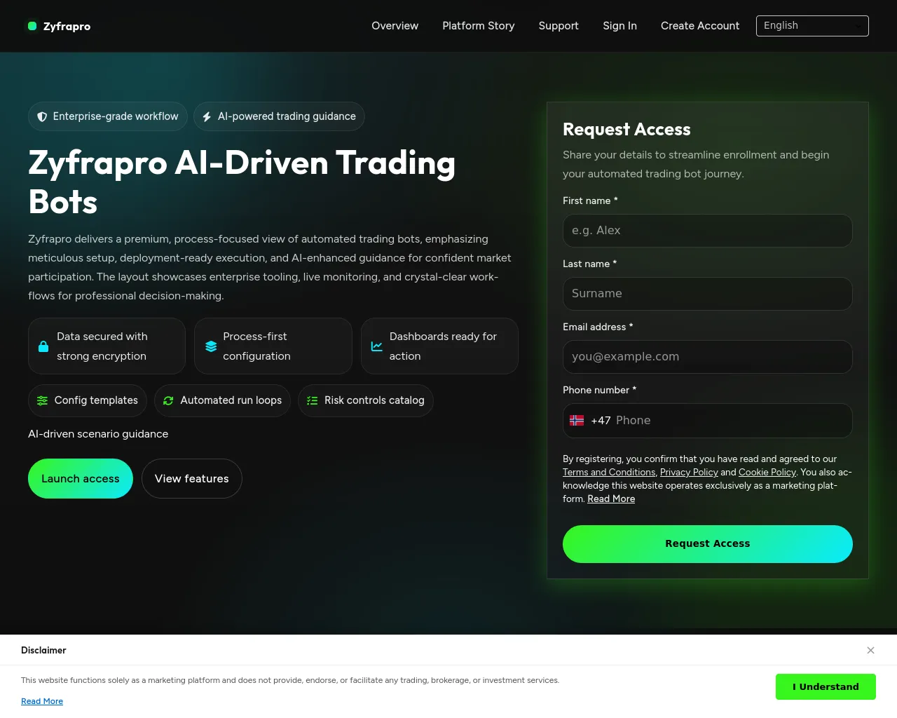 Screenshot of zyfrapro.pro