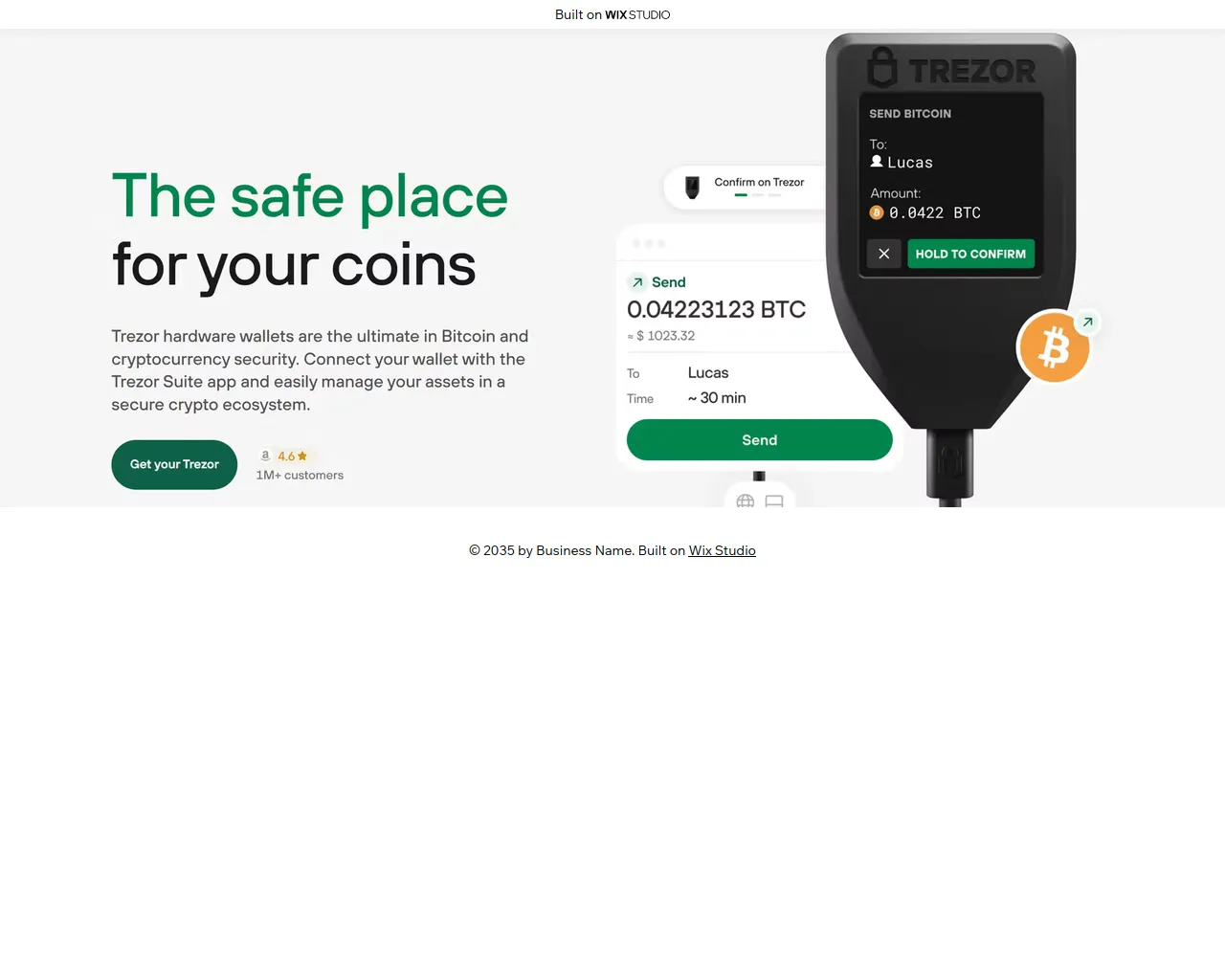 Screenshot of suitesapp-trexio.wixstudio.com