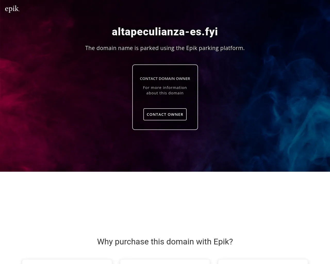 Screenshot of altapeculianza-es.fyi