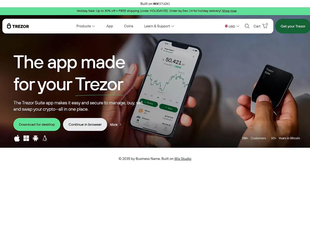 Screenshot of suiteapp-started.wixstudio.com