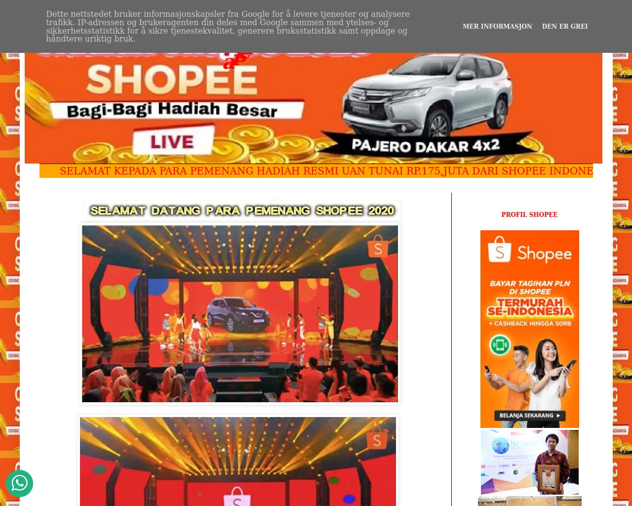 Screenshot of info-resmi388.blogspot.com