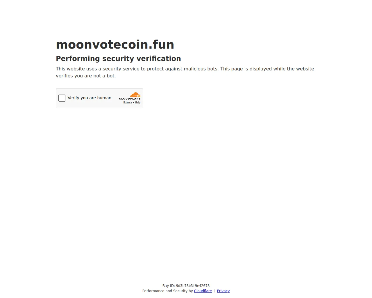 Screenshot of moonvotecoin.fun
