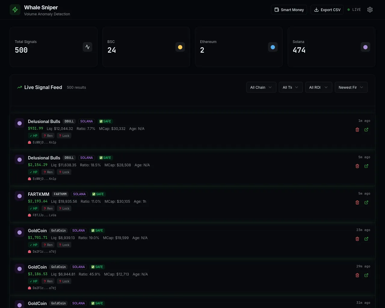 Screenshot of whalesnpr.com