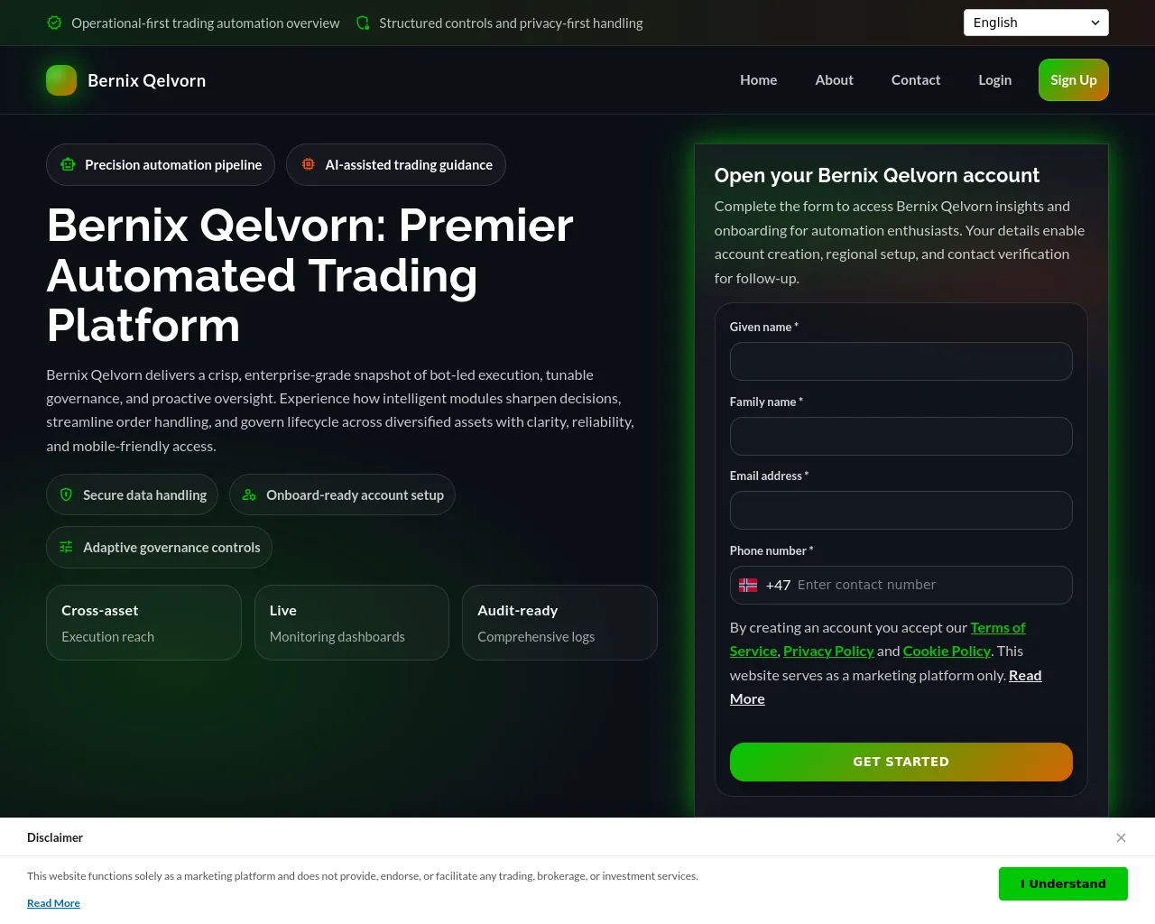 Screenshot of bernixqelvorn.pro