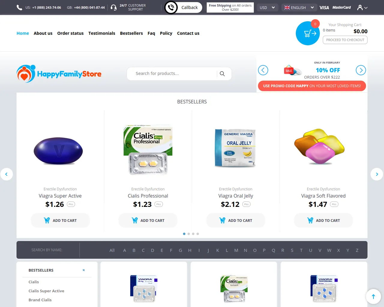Screenshot of all-med-rx.com