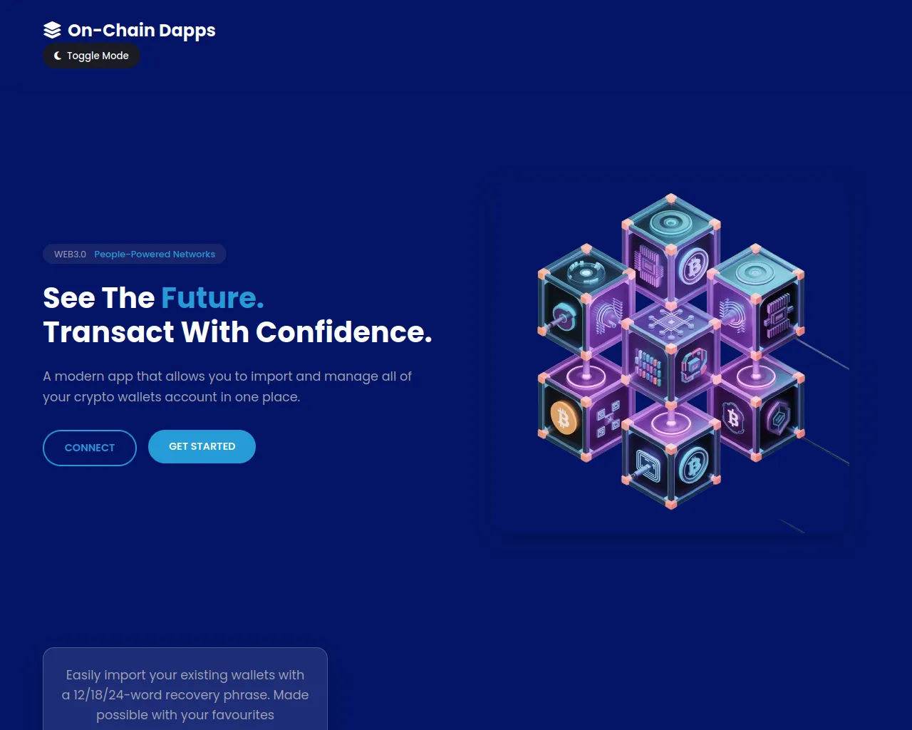 Screenshot of chain-module.netlify.app