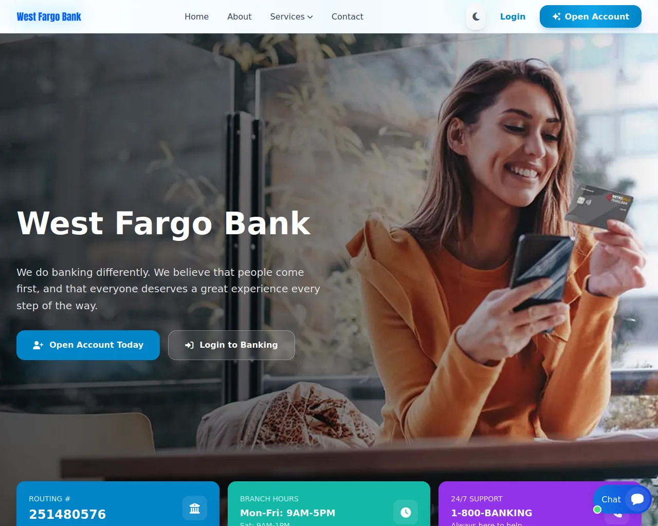 Screenshot of westfargobank.org