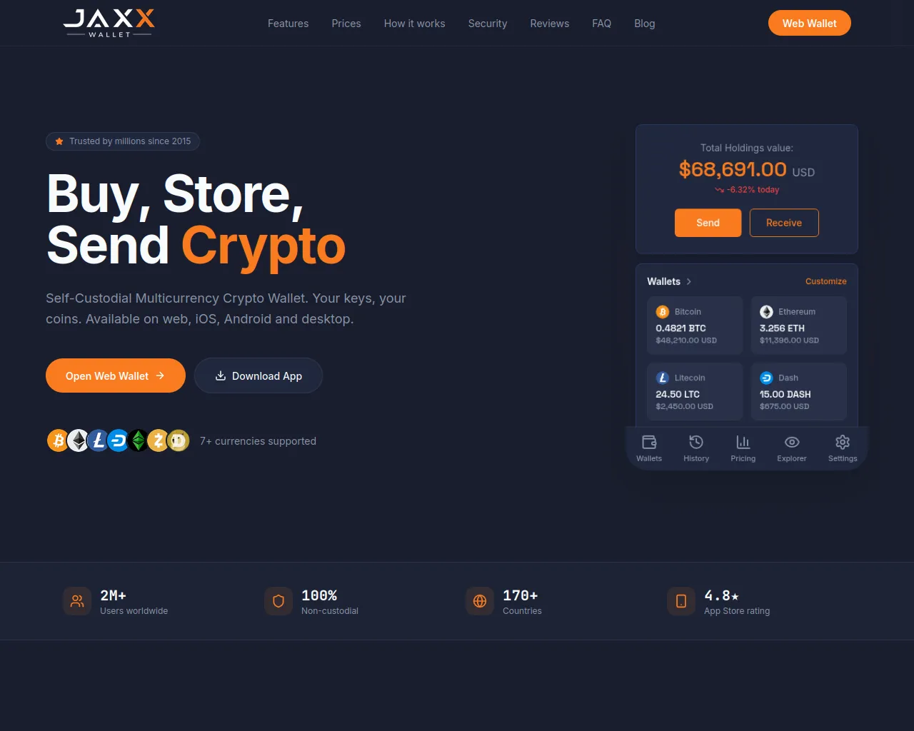 Screenshot of jaxxliberty.org