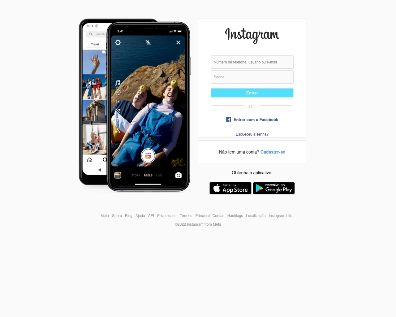 Screenshot of clone-login-insta.vercel.app