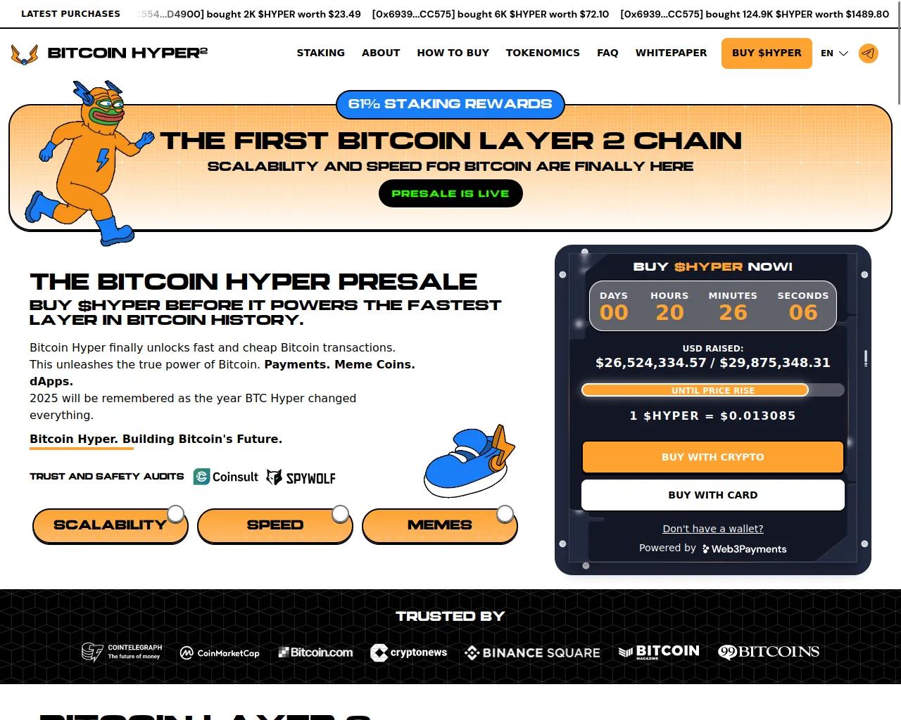 URLQuery capture for bitcoinhyper.us.com