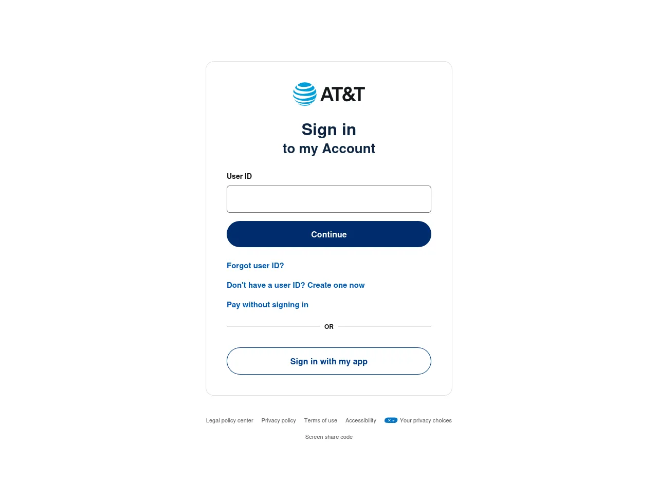 Screenshot of att-resetaccount.netlify.app