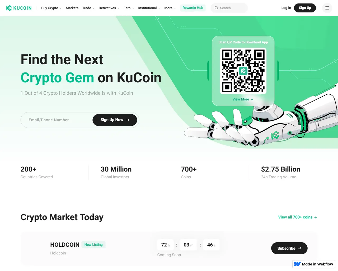 Screenshot of view--kucoinhelp-com-cdn-auth.webflow.io