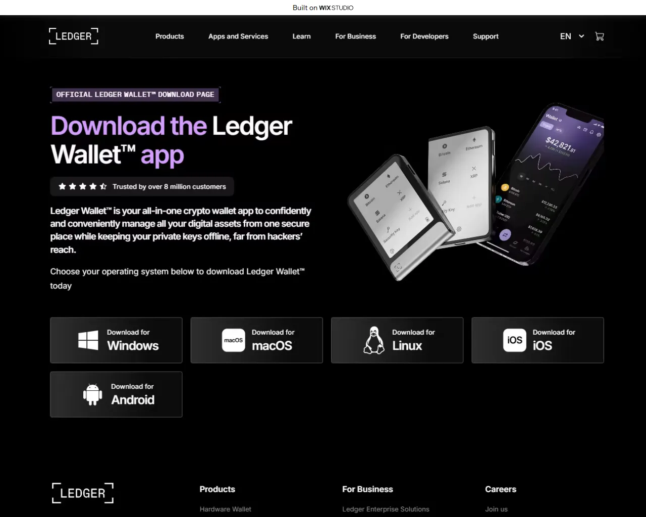 Screenshot of openlgderlive.wixstudio.com