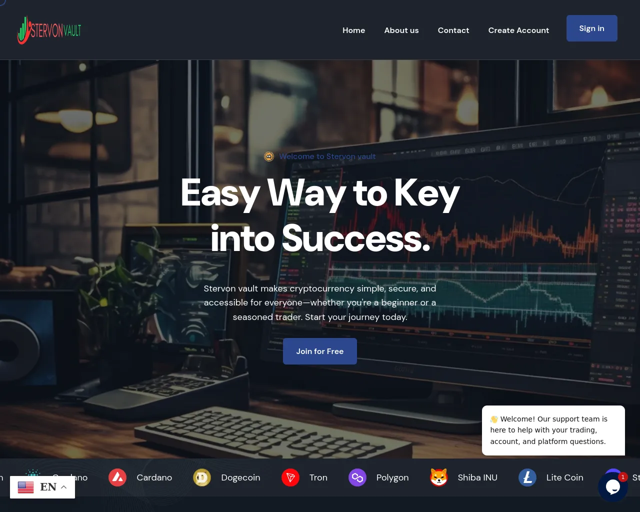 Screenshot of stervonvault.pro