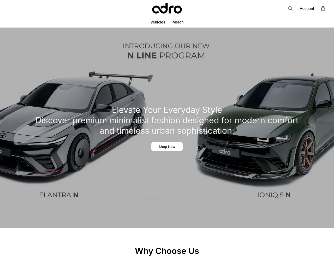Screenshot of adromotors.shop