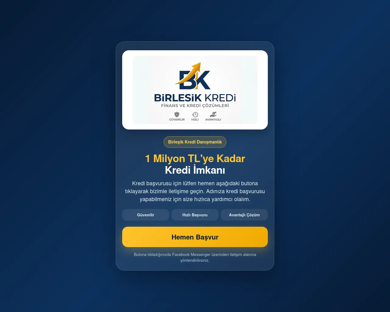Screenshot of birlesikkredidanismanlik.com