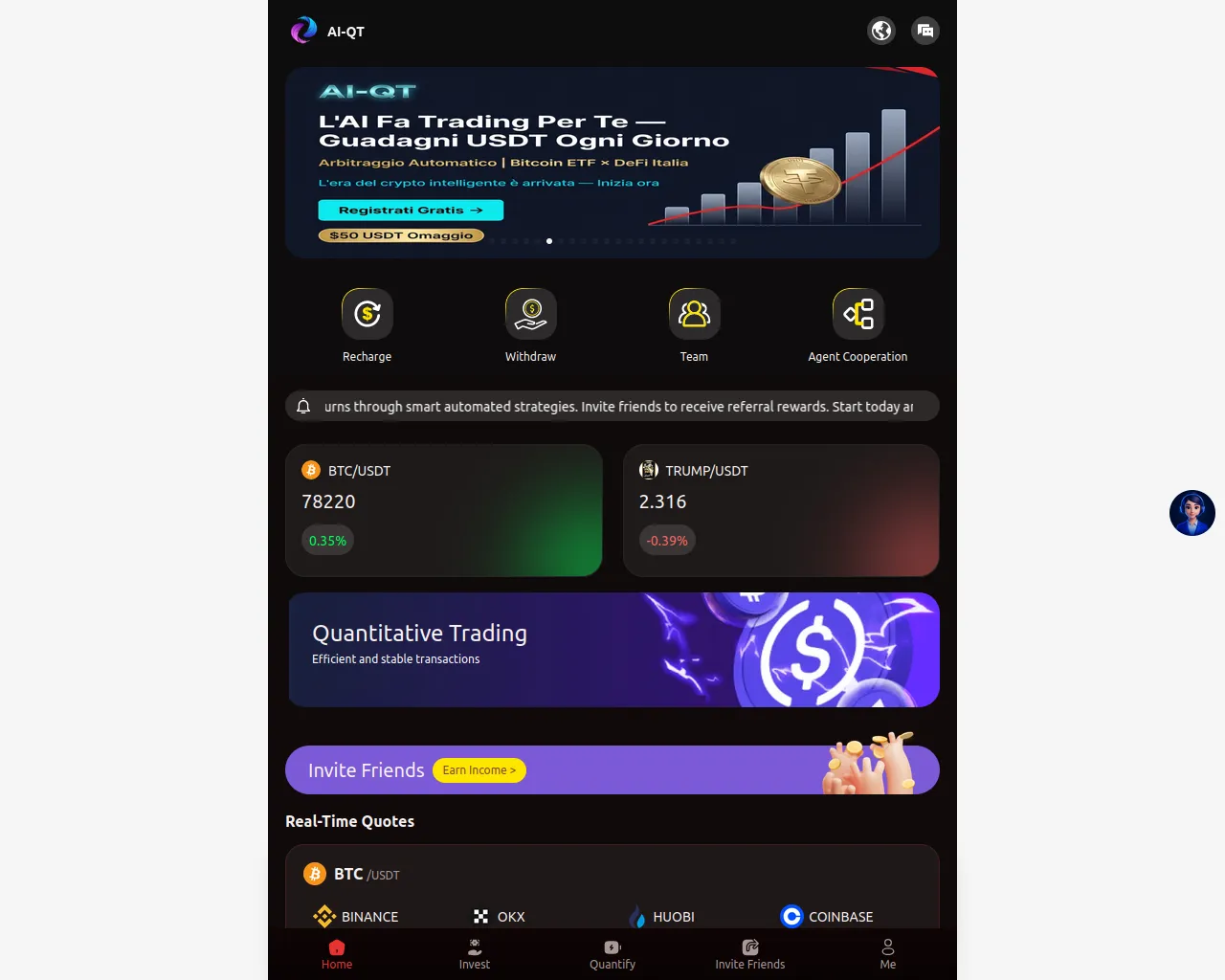 Screenshot of ai-qt.cyou